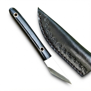Cuchillo de Cuero Artesanal de Acero al Carbono para Tallado y Rebajado con Mango de Resina Negra, Herramienta para Trabajos en Cuero, Venta al por Mayor, Fabricante y Proveedor - Product Image 3