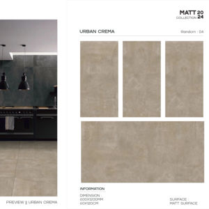 Azulejo de Porcelana Noble Matt 600x1200, Formato Grande, Superficie Premium, para Pared y Suelo, Diseño Moderno para Interiores y Exteriores - Product Image 1