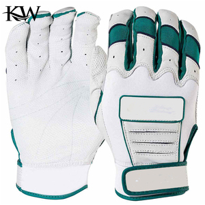 Custom Premium Leather Baseball Batting Gloves For Youth Players Professional Soft Leather Palm Enhanced <b>Control</b> - Product Image 4