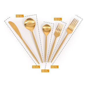 Ensemble de couverts en acier inoxydable de qualité supérieure pour une expérience culinaire élégante et un usage quotidien, avec étiquetage privé - Product Image 3