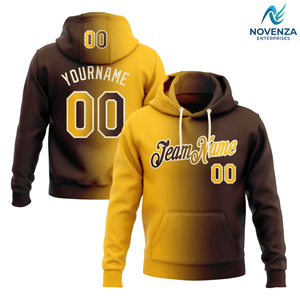 Sudadera con Capucha Moderna con Degradado, Personalizada, de Forro Polar, Poliéster/Algodón, Ecológica, Ropa de Moda Urbana para Hombre - Product Image 5