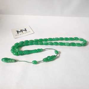 MN EXPORTS Tasbih Islámico de Resina Ecológica Pulida con Grabado Personalizado de Ángel para Regalos y Decoración del Hogar en Ramadán - Product Image 4