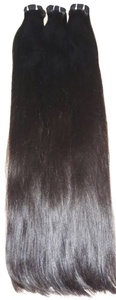 Paquet de machine à double tirage de trame de cheveux Remy indiens crus à vague profonde lâche naturelle de l'exportateur et du fabricant - Product Image 3