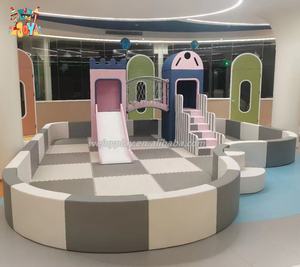 Wejoy Commercial Cute Soft Play House Juego <span class=keywords><strong>de</strong></span> juegos para niños Equipo <span class=keywords><strong>de</strong></span> juegos para interiores <span class=keywords><strong>con</strong></span> tobogán y pozo <span class=keywords><strong>de</strong></span> <span class=keywords><strong>bolas</strong></span> para restaurante - Product Image 6
