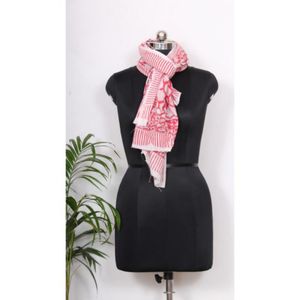 Wholesale 100% Cotton Block Print Sarong Bikini Cover Pareo Handmade rectangle shape <b>Scarf</b> & <b>Handkerchief</b> Print <b>Scarf</b> beach wear - Product Image 3