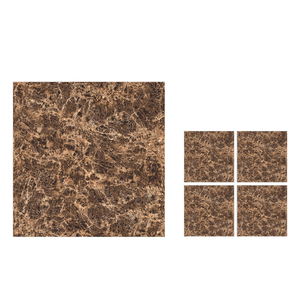 Azulejos cuadrados esmaltados de porcelana de diseño moderno de 600x600mm, detalles pulidos baratos para baño para decoración interior del hogar - Product Image 1