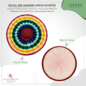 Cinta de Roseta Royal Ark Mariner para Rosetas de Mandil Masónico - Product Image 2