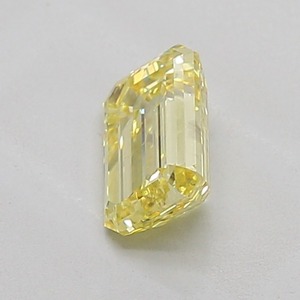 Prix d'usine Diamant de laboratoire certifié IGI 1,01 ct Jaune clair fantaisie taille émeraude VS1 EX Poli Diamant CVD en vrac pour revendeur - Product Image 3