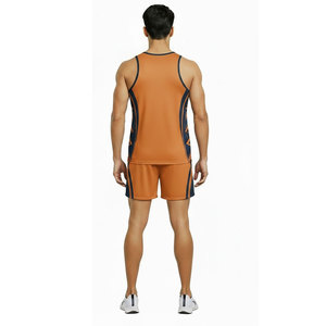Uniforme Profesional Personalizado para Equipo de Atletismo, Jersey y Pantalones Cortos Sublimados de Alta Calidad, Uniforme de Atletismo de Secado Rápido - Product Image 5