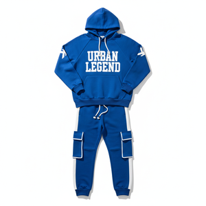 Conjunto Deportivo Urbano Personalizado con Logotipo para Hombre, Venta al Por Mayor, 100% Algodón, Fabricante de Ropa Deportiva con Logotipo OEM - Product Image 6