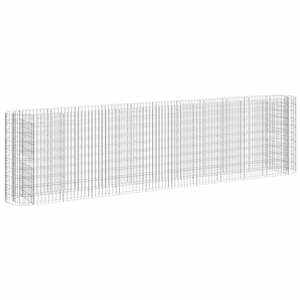 Jardinera Elevada Gabion de Acero Galvanizado Plateado, Contenedor de Plantación Extra Grande y Duradero para Exteriores - Product Image 4