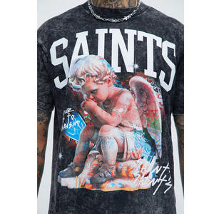 T-shirt pour homme de haute qualité, personnalisable avec logos par transfert thermique, t-shirts décontractés pour hommes - Product Image 2