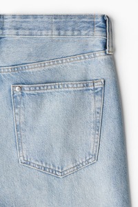 Jeans décontractés à jambes larges pour femmes et hommes - Pantalons en denim ample en coton écologique - Meilleure vente en ligne - Product Image 2
