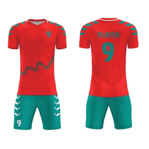 Uniforme de Fútbol Personalizado para Hombre Adulto de Alta Calidad, 100% Poliéster, Impresión por Transferencia de Calor, Conjunto de Camiseta de Fútbol, Servicio OEM para Clubes de Fútbol - Product Image 3