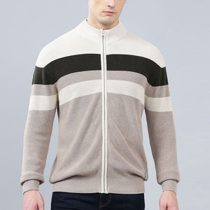 Suéter Deportivo de Otoño para Hombre, Cuello Alto con Cierre, Corte Ajustado, Transpirable, Ecológico, 100% Felpa - Product Image 1