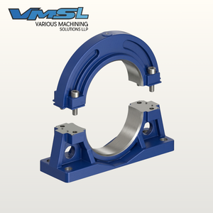 ฐานรองรับเพลาแบบแยกส่วน SG Iron Plummer Block Housing สำหรับงานหนัก - Product Image 3