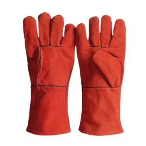 Guantes de Soldadura de Cuero de Alta Calidad a Bajo Precio, Hechos en Fábrica, Antideslizantes, Impermeables, con Protección UV, Dedos Completos, Unisex, para Exteriores - Product Image 5