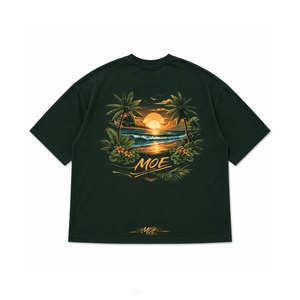 T-shirt Homme Personnalisé avec Logo, Coton Épais, Graphisme Arrière Personnalisé, T-shirt Oversize Homme Uni, Épaules Tombantes, Style Streetwear - Product Image 4