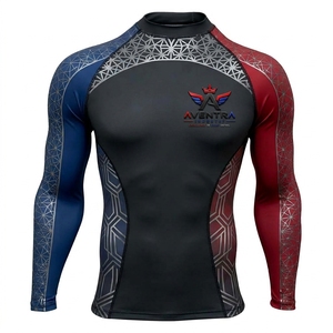 Maillot de sport à manches longues pour homme, séchage rapide, respirant, anti-UV, idéal pour la natation, le surf et le fitness, évacuation de l'humidité - Product Image 5