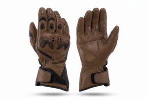 Fabricant de matériel de sécurité Pro Felt, gants de moto en cuir, compatibles avec les écrans tactiles, respirants, antidérapants, de protection, robustes, pour la conduite - Product Image 2