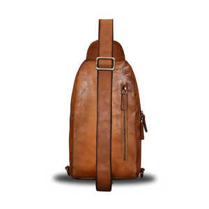 Wholesale Classic Fashion Crossbody Bag Pu <b>Leather</b> <b>Black</b> Messenger High Quality Unisex Sling Bag Waterproof Outdoor - Product Image 2