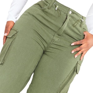 Pantalones Cargo Cómodos para Mujer, Transpirables, de Secado Rápido, Diseño Personalizado, Múltiples Bolsillos, Pantalones Cargo Casuales, Pantalones Jogger - Product Image 3