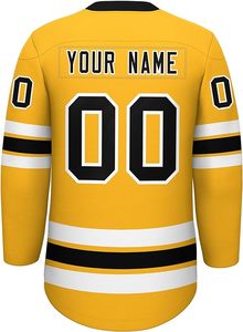 Jersey de Hockey sobre Hielo Personalizado de Alta Calidad para Práctica, con Logotipo Bordado en Encaje, para Hockey sobre Hielo en Interiores, Navidad - Product Image 2