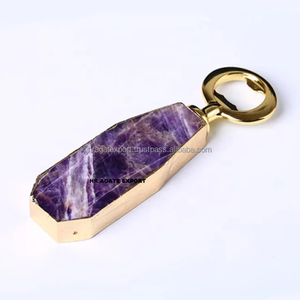Vente en gros pas cher prix d'usine pierres naturelles cristaux guérison pierre précieuse agate en vrac pierre maltée décapsuleur à vendre - Product Image 3