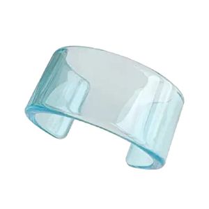 Handmade <b>Resin</b> Bangle Bracelet for Women Colorful Fashion Jewelry Lightweight Round Wrist Cuff - Product Image 2