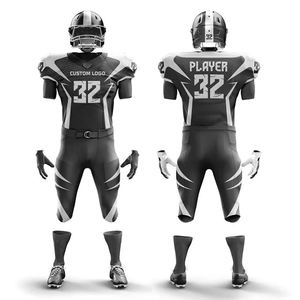 Camisetas y Pantalones de Fútbol Americano de Tela Ligera con Diseño Personalizado, Sublimación, Tallas Grandes, Poliéster - Product Image 1