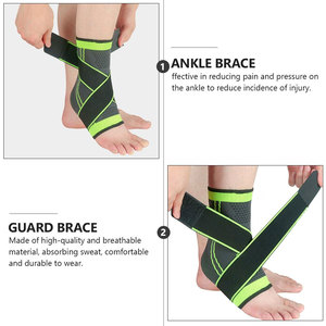 Fitness Padded Gym Wholesale High Quality <b>Ankle</b> <b>Support</b> Fitness Accessories Adjustable <b>Ankle</b> <b>Support</b> - Product Image 3