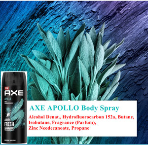 Desodorante Corporal AXE Apollo Aroma a Salvia y Madera de Sándalo 135ml - Product Image 4