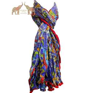 Bufanda de Moda al por Mayor, Dupatta de Algodón Suave y Duradero con Estampado a Mano, para Tiendas Minoristas, Boutiques y Exportación - Product Image 1