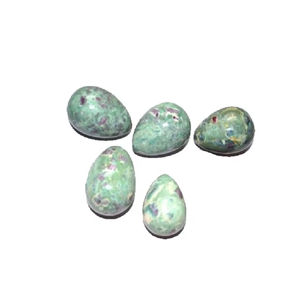 Huevo Yoni de Piedra Natural de Rubí Zoisita, Huevo de Jade Semiprecioso para Protección Energética, Ejercicio Vaginal, Tallado, Feng Shui Directo - Product Image 3