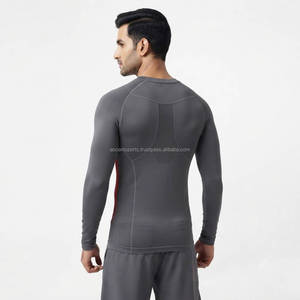 <b>Men</b> <b>Compression</b> <b>Shirt</b> Long Sleeve Gym Base Layer Athletic <b>Compression</b> Top Quick Dry Sports T <b>Shirt</b> Fitness Running Workout OEM - Product Image 2