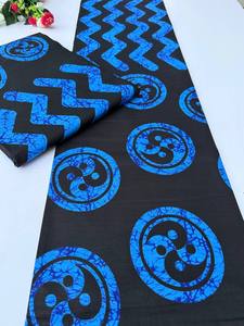 Wholesale Custom Printed 6 Yards African Wax Fabric Fast Delivery Cotton Material for Clothing and Tailoring Congo - Product Image 3