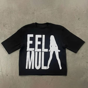 เสื้อยืดผู้ชายไซส์ใหญ่คุณภาพสูง พิมพ์ลายตามสั่ง MOQ ต่ำ ระบายอากาศได้ดี ผลิตจากโรงงาน คอกลม มีจำหน่าย - Product Image 5