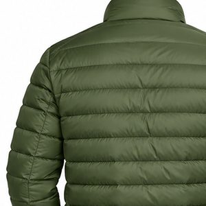 Custom <b>Men</b> Puffer Bubble <b>Jacket</b> <b>Winter</b> <b>Warm</b> Lightweight Padded Coat Wind Resistant Outdoor Streetwear OEM ODM Wholesale Supplier - Product Image 6