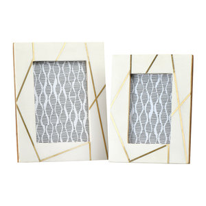 HANDICRAFTS ZONE HCZ-94 Resin Offset Printed Lightweight Rectangle Photo <b>Frame</b> <b>6x4</b> Inch Vertical Tabletop Display Made India - Product Image 3