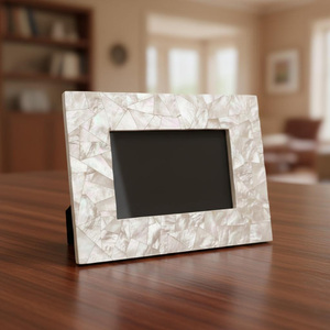 Mother of pearl shell inlay photo <b>frames</b> wholesale handcraft capiz pearls <b>picture</b> <b>frame</b> cheapest price - Product Image 6