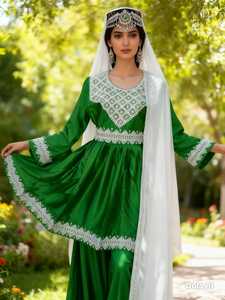 Traditional Ethnic Vintage Kuchi <b>Dress</b> Afghan/Pakistan Party Wear Multi-Color Kochi <b>Dress</b> Muslim Clothing Accessory 4067 - Product Image 2