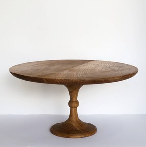 Elegante soporte para pasteles con bandeja de madera de estilo rústico minimalista para decoración de fiestas, buffets y bodas. - Product Image 5