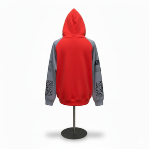 Sudadera con capucha para hombre, talla XL personalizada, 100% algodón, estilo urbano de invierno, estampado completo, con cremallera, antiarrugas, estampado 3D en tela de rizo, 450 g/m² - Product Image 4