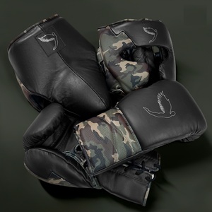 Conjuntos de equipo de boxeo con logotipo personalizado, hechos de cuero genuino de vaca, conjuntos de boxeo de cuero genuino, conjunto de boxeo con protector de cabeza y ingle. - Product Image 6