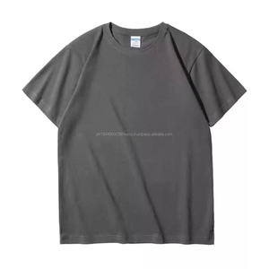 Camiseta de Manga Corta para Hombre, 210G, 100% Algodón, Alta Calidad, Lisa, para Uso Diario, Corte Regular, Informal, Transpirable, Básica para el Trabajo - Product Image 3