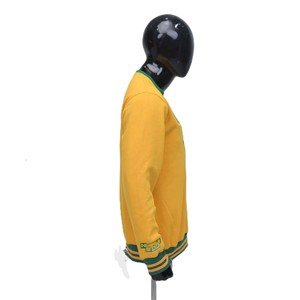 เสื้อสเวตเชิ้ตคอกลม Norfolk State สำหรับผู้ชาย ทรงปกติ สีเหลืองเขียว ผ้าฟลีซ สวมใส่สบายๆ ขายส่ง - Product Image 4