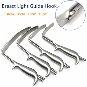 8cm 10cm 12cm 16cm Fiber Breast Light Guide <b>Hook</b> Cold Light Source Set Guiding Retractor for Breast <b>Plastic</b> By Dentavex - Product Image 6
