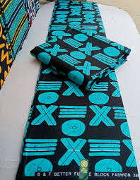 Tissu en coton authentique africain imprimé Ankara pour la couture de mode et les créations artisanales au Cameroun - Product Image 3