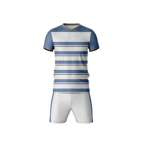 Maillot de rugby sublimé personnalisé pour homme avec short, grande taille, séchage rapide et respirant - Product Image 5