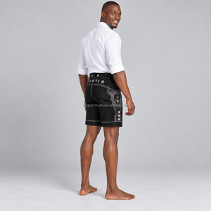 Men's Oktoberfest Bavarian <b>Shorts</b> with Vintage Style Embroidery Adjustable Waistband and Authentic Traditional <b>Festival</b> Appearan - Product Image 5